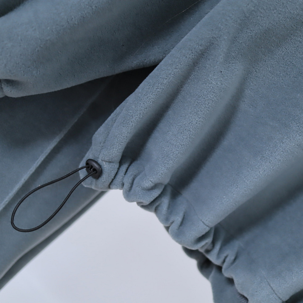 Детский теплый Флисовый термо костюм (толстовка на затяжках + штаны палаццо)оливковый 158 Каменец-Подольский - изображение 7