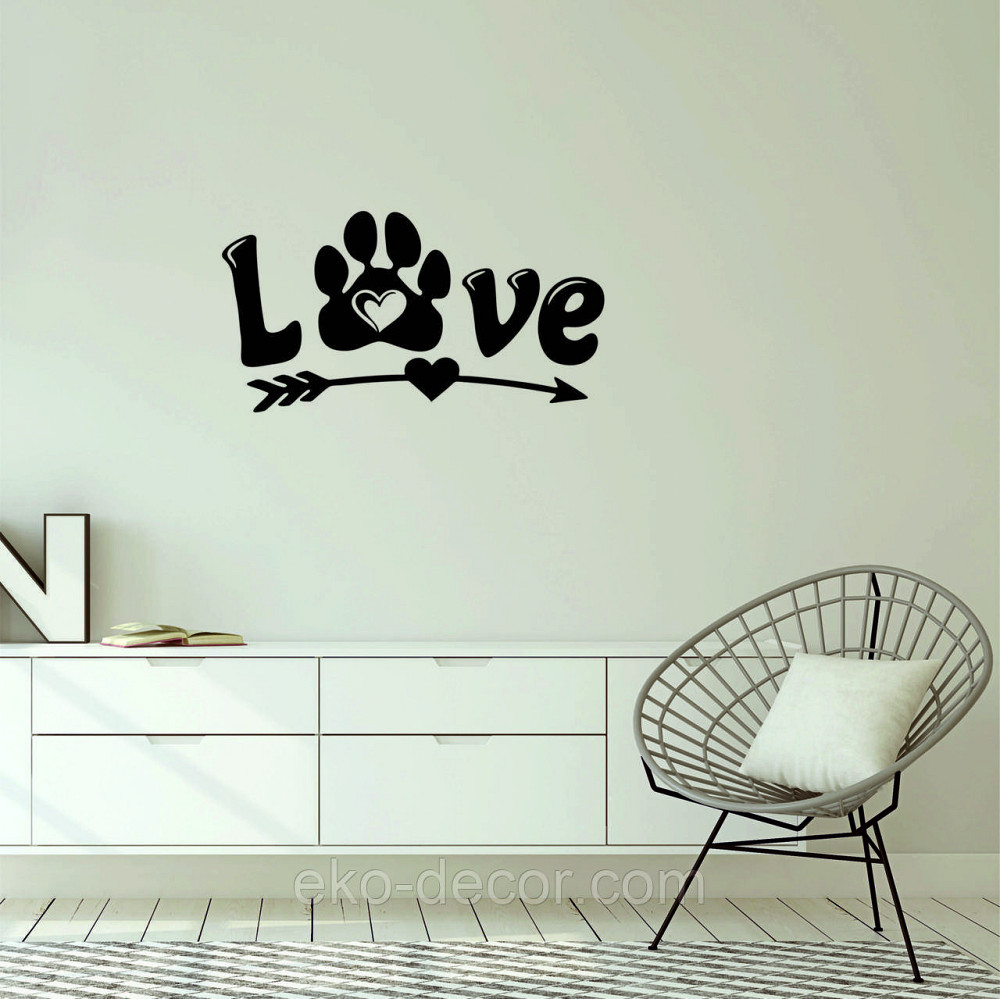 Декоративне настінне 3D Панно «LOVE » Декор на стіну з об'ємом Київ - фото 6