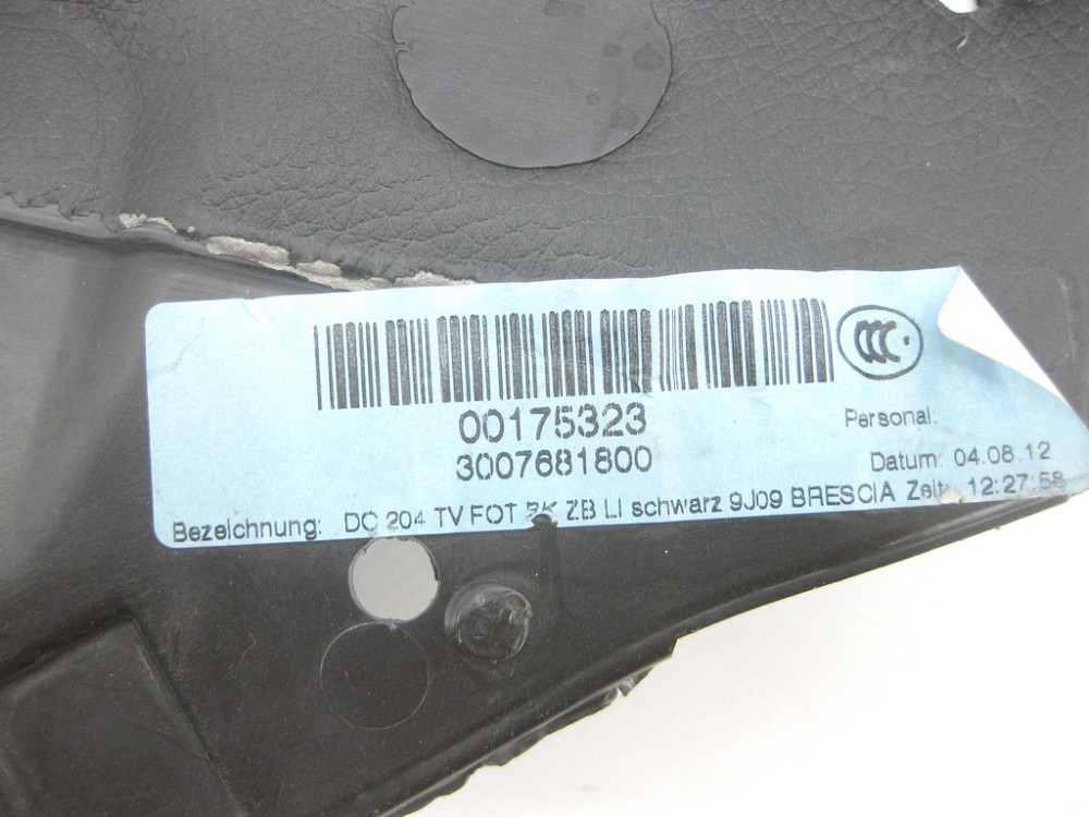 Mercedes-Benz  A2047304262 9D88 Верхня чорна частина карти задніх лівих дверей C-Class W204 C-Class Estate S204 Одесса - изображение 9