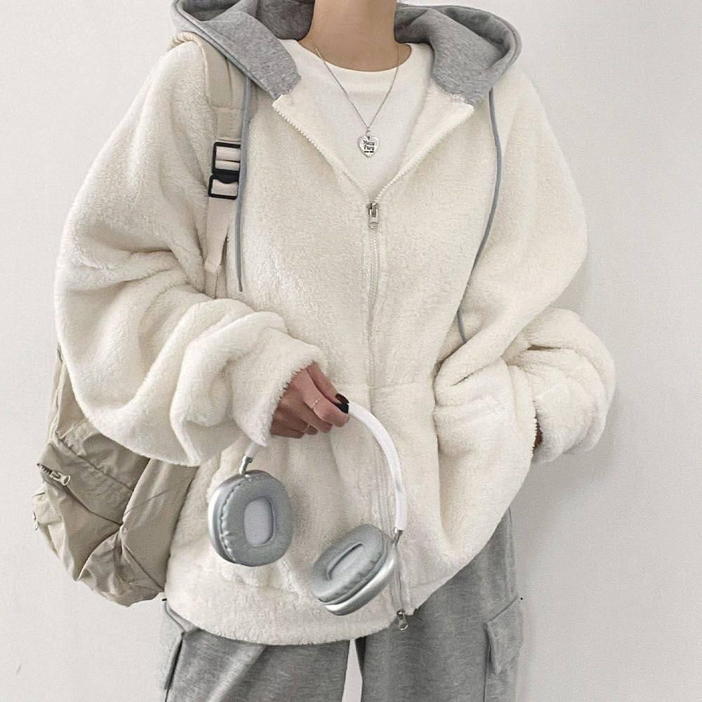 Жіноча повсякденна тепла оверсайз кофта Тедді Одеса - фото 3