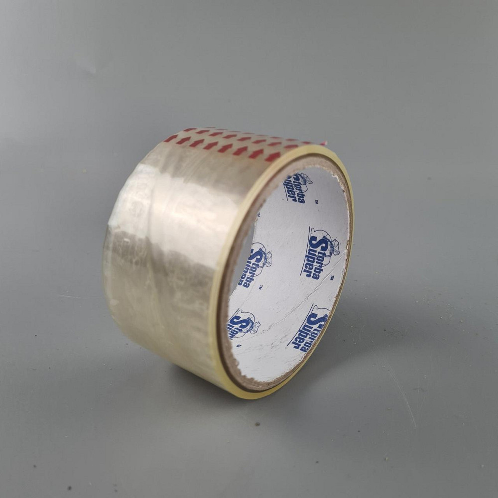 Скотч упаковочный прозрачный 40мк 48мм 25метров 