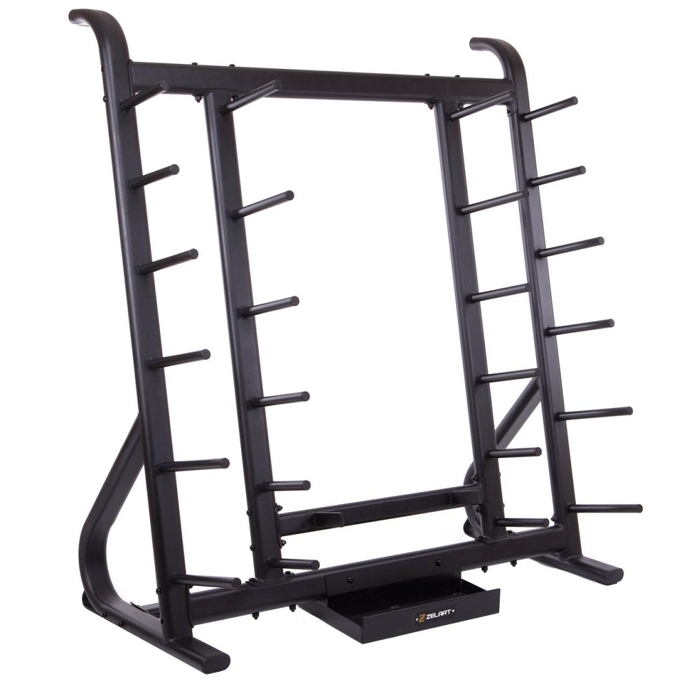 Стійка вертикальна для млинців (дисків) і бодибарів Zelart-3652 Київ - фото 1