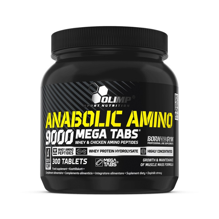Амінокислотний комплекс Olimp Anabolic Amino 9000 Mega Tabs 300 таблеток Луцьк - фото 1