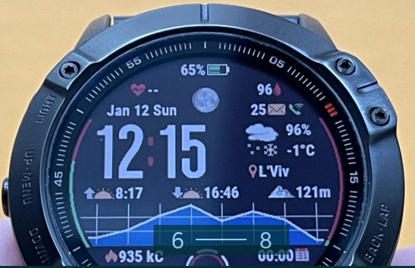 Смарт -Часы Garmin Fenix 6X Pro Киев - изображение 3