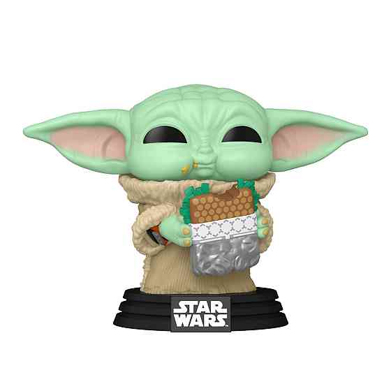 Ігрова фігурка Funko POP! серії Мандалорець і Ґроґу - Ґроґу із сендвічем Дніпро