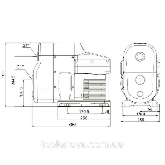 Насосная станция Optima PRIME OP25XL504 IA с интеллектуальным частотным преобразователем Черновцы