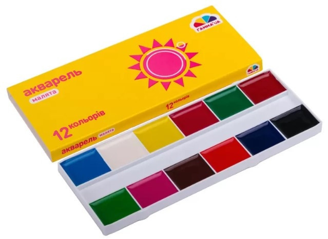 Фарби акварельні 