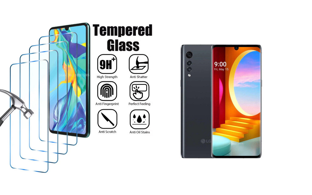 Защитное стекло ArmorGlass для LG Velvet 5G LM-G900EM – устойчивое к царапинам и ударам Киев - изображение 1