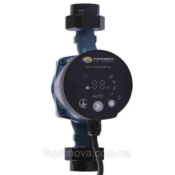 Насос циркуляционный энергосберегающий  Optima PRIME OP25-40AUTO 180мм + гайки Черновцы