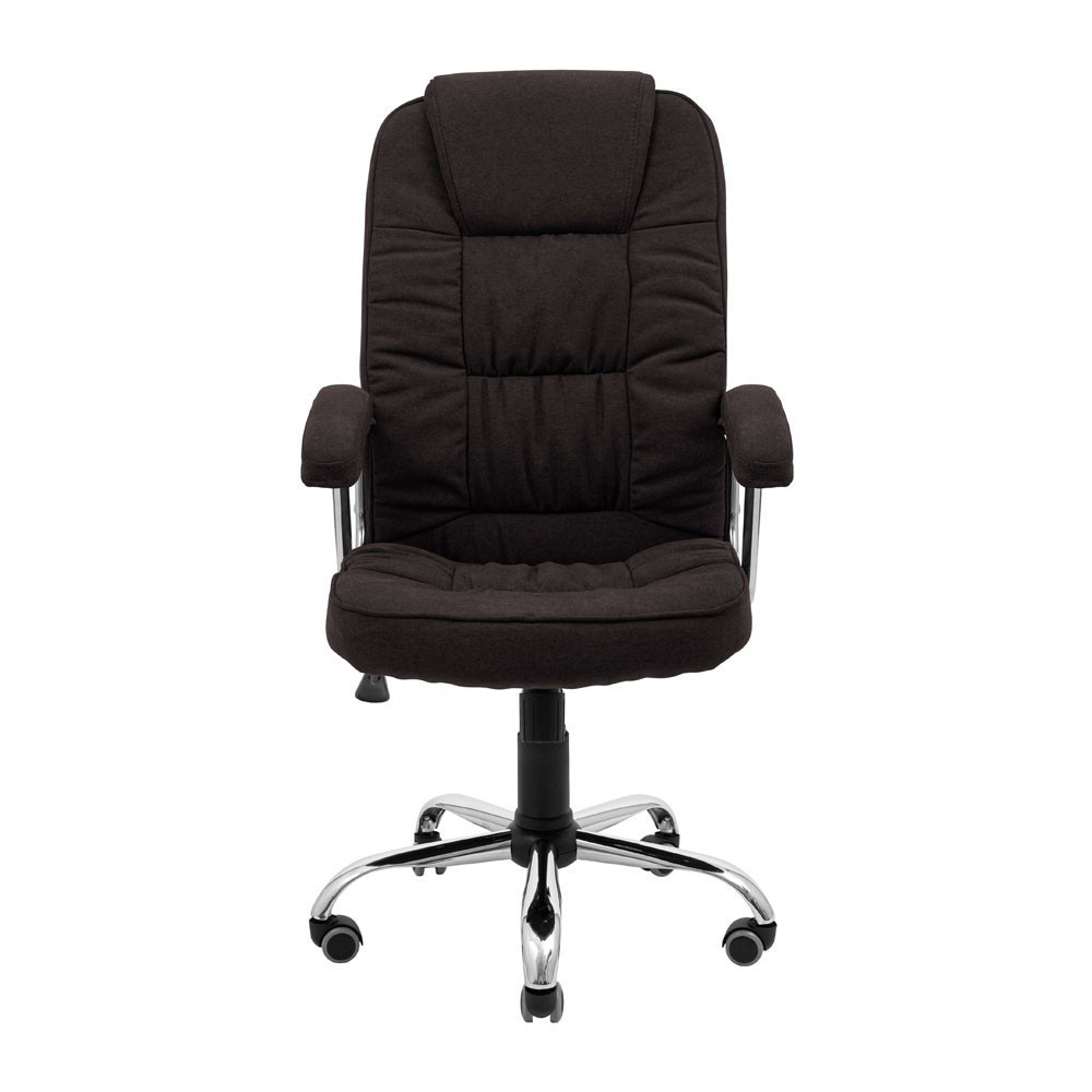 Офисное кресло руководителя Richman Bonus Хром M2 Anyfix Шоколадный Днепр - изображение 2