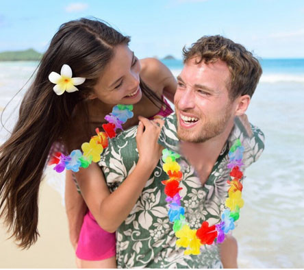 Намисто для гавайської вечірки Київ - фото 1