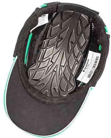 Sizam каскетка захисна з вентиляцією чорно-зелена B-Cap, арт. 35031 Рівне