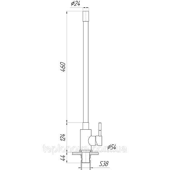Смеситель для кухни Globus Lux ALPEN SBT1-203SB-BB Черновцы