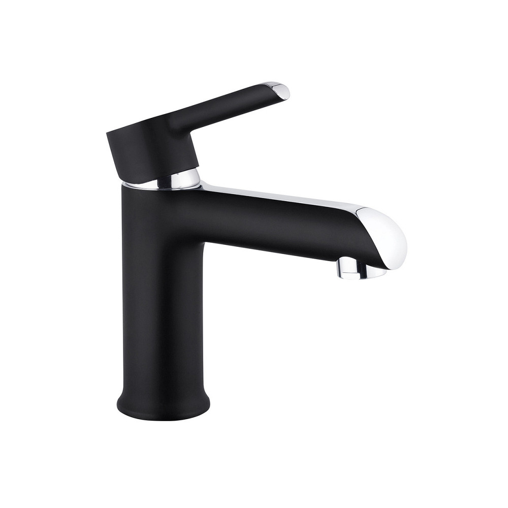 Змішувач для раковини Kroner KRP Essen - SCH010 чорний/хром Київ - фото 4