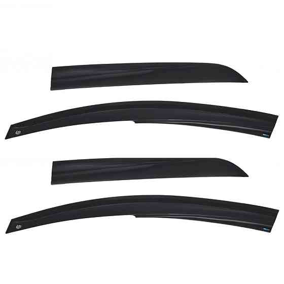 Дефлектори вікон (вітровики) Toyota Auris 2006-2012, 4шт, SunPlex, на скотчі Київ