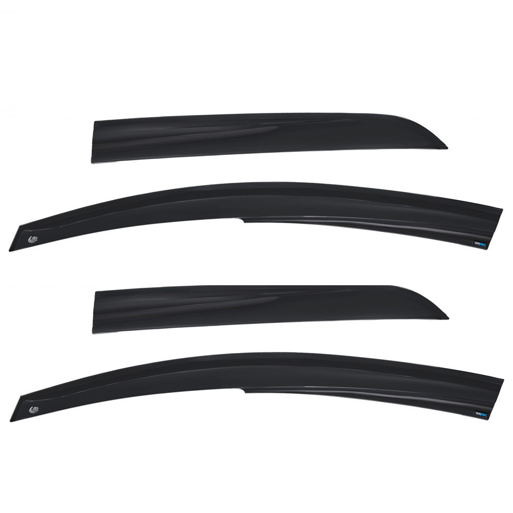 Дефлектори вікон (вітровики) Toyota Auris 2006-2012, 4шт, SunPlex, на скотчі Київ - фото 1