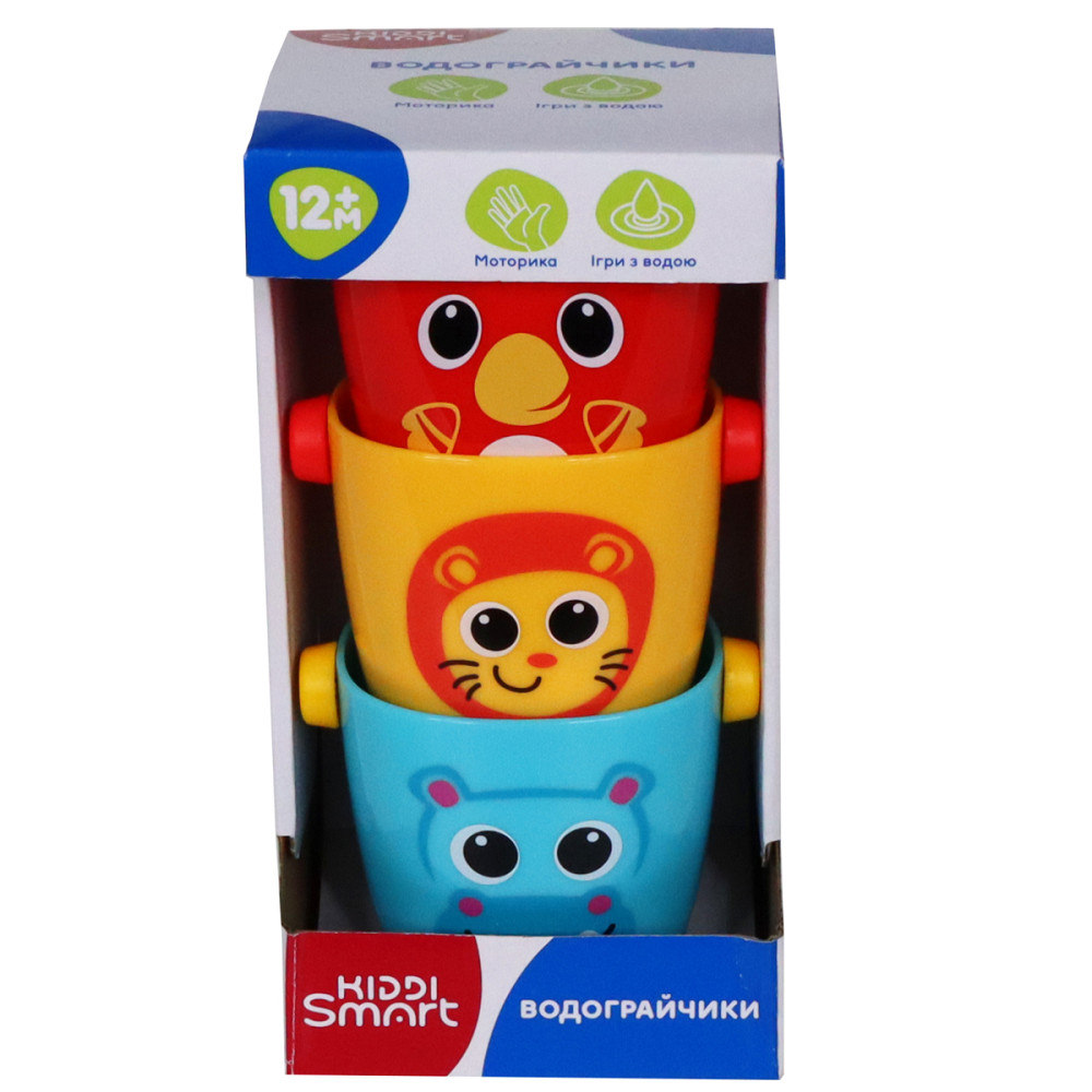 Іграшкові відерця для гри у ванній Kiddi Smart – Водограйчики Дніпро - фото 6