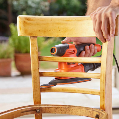 Шліфувальна машина Black&amp;Decker 200 Вт, 8000-13000 об/хв, вага 1.58 кг (BEW200) Вінниця - фото 9