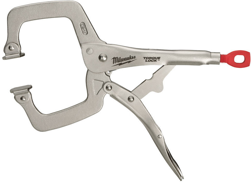 Затискач-струбцина тип С Torque Lock MILWAUKEE, 100х100мм (шарнірні губки), 280мм Одеса - фото 2