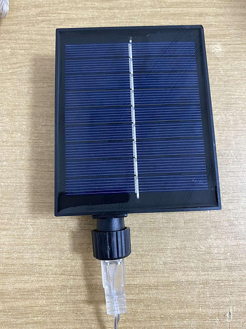 Гірлянда світлодіодна штора Водоспад 3х3 м 320 LED 8 режимів із сонячною панеллю Б/В Київ - фото 7