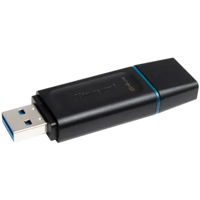 USB флеш накопичувач Kingston 2x64GB DT Exodia Black+Blue USB 3.2 (DTX/64GB-2P) Вінниця