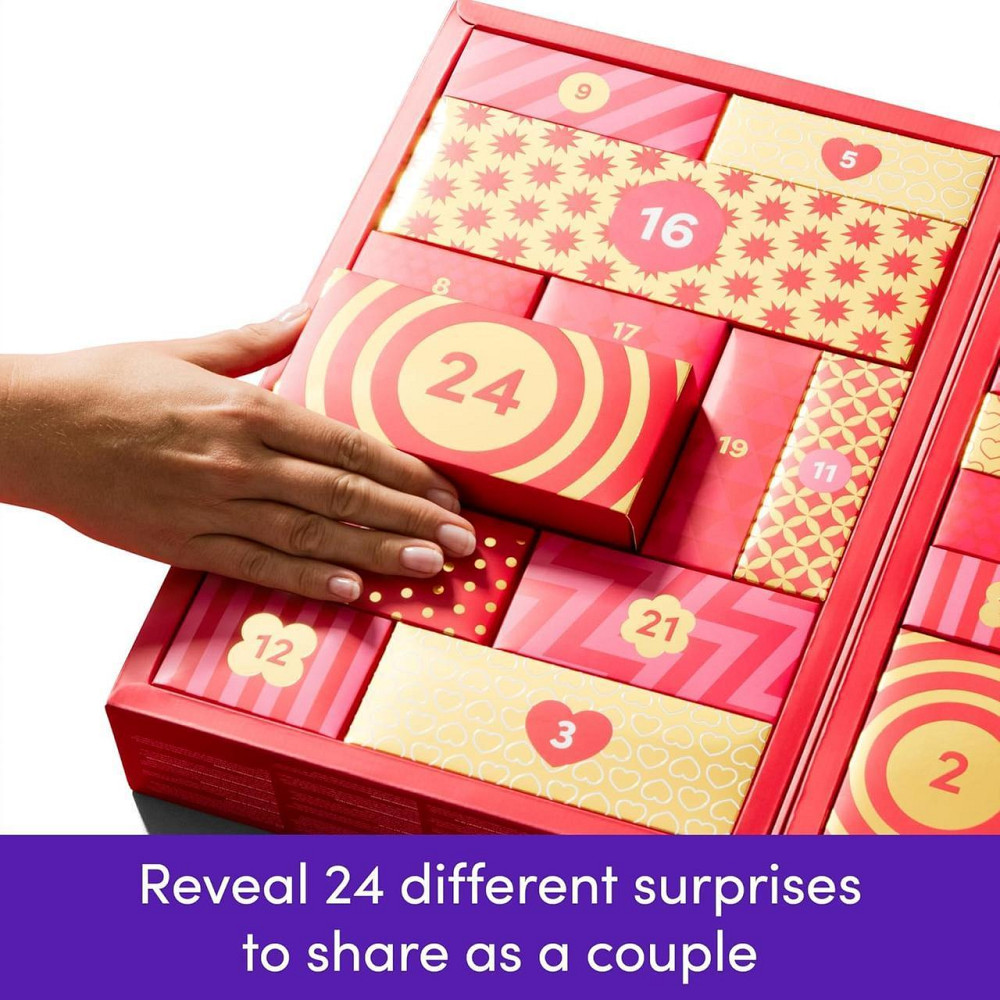 Адвент-календарь для пар Lovehoney X Womanizer X We-Vibe Couple’s Advent Calendar 2025, 24 предмета Sex Aura Киев - изображение 6