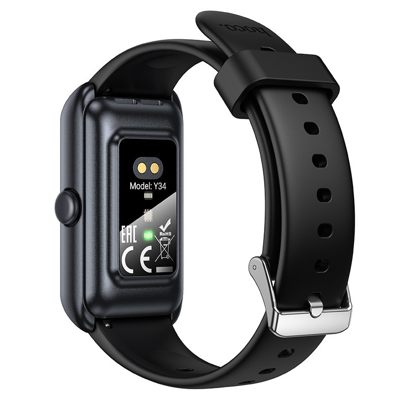 Смарт-годинник HOCO Y34 37mm. 180 mAh. IP67 Smart sports watch(call version) Black Одеса - фото 4