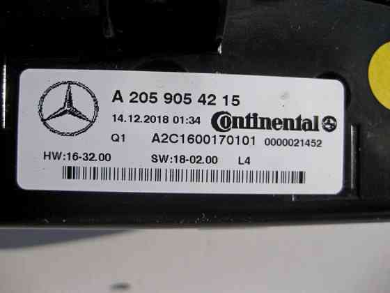 Mercedes-Benz  A2059054215 Блок управління кліматом C-Class W205 GLC X253 Coupe C253 Одеса