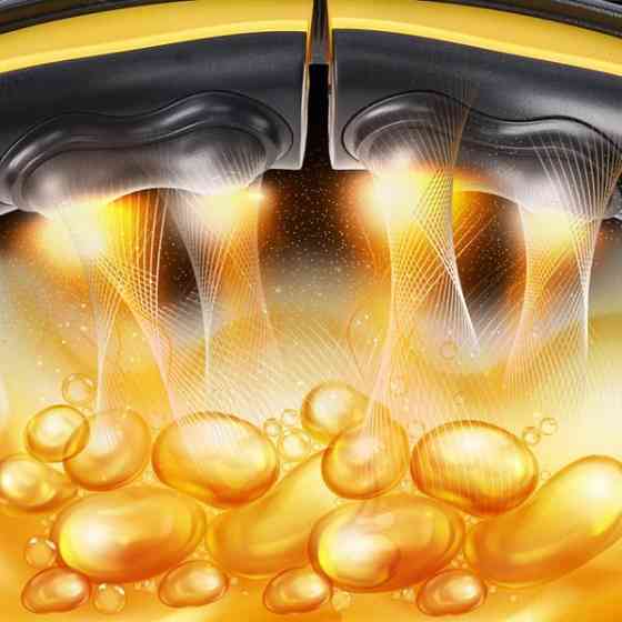 Хула-хуп магнітний з обважнювачем та лічильником HMS HHM21, чорно-жовтий Київ