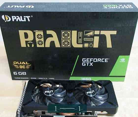 Видеокарта: Palit GeForce GTX 1660 SUPER. Киев
