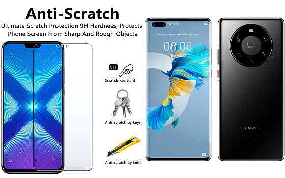 Захисне скло NeoGlass для Huawei Mate 40 – надпрозоре та стійке Київ