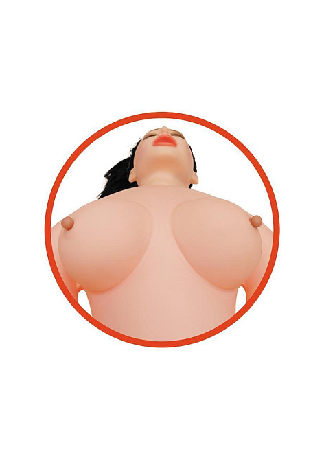 Надувна секс лялька з вібрацією - Angelina 3D Sex Aura Київ - фото 7