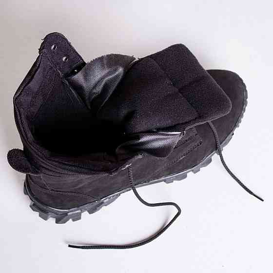 Берцы Зимние, Обувь Тактические на флисе DESERT Black Харьков