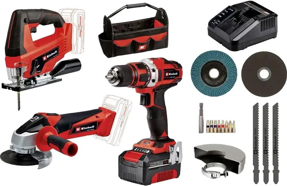 Einhell Zestaw Narzędzi 4257241 Tetk183Likitjs+Cd+Agpowerxchange Київ - фото 1