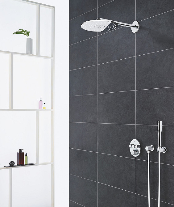Душова система прихованого монтажу з термостатом Grohe Grohtherm SmartControl   ( 34705000 ) 26429 Харьков - изображение 3