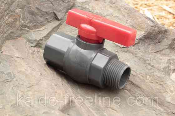 Кран кульовий Presto-PS із зовнішньою та внутрішньою різзю 1/2 дюйми (PFV-0120) Харків