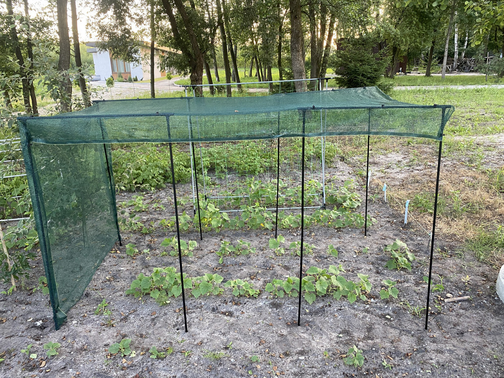 Високий модульний каркас для сітки Botanic Picket 2м. Надійний захист рослин від сонця H=2m Бориспіль - фото 6