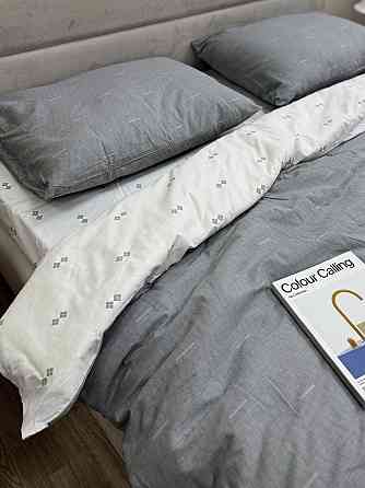 Ecotton Комплект наволочок Ecotton 70х70 см із сатину 2 шт сірого кольору Коломия