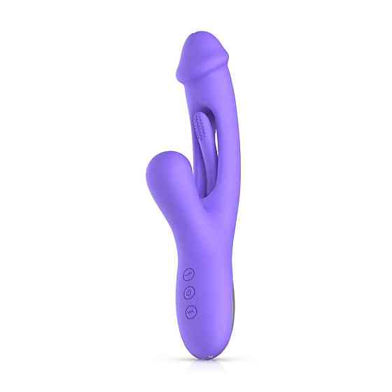 Вибратор-кролик Good Vibes Only - Tess Rabbit Vibrator with G-Spot Stimulator Sex Aura Киев