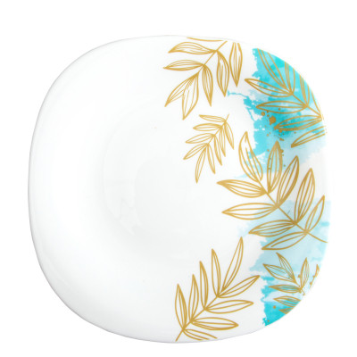 Тарелка Vittora "Золота Гілка" Square Dessert 21,5 см (V-215Sgr) Винница - изображение 1