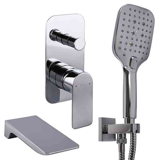 Змішувач для ванни вбудований TOPAZ SARDINIA TS 08222-H20 (000027744) Київ