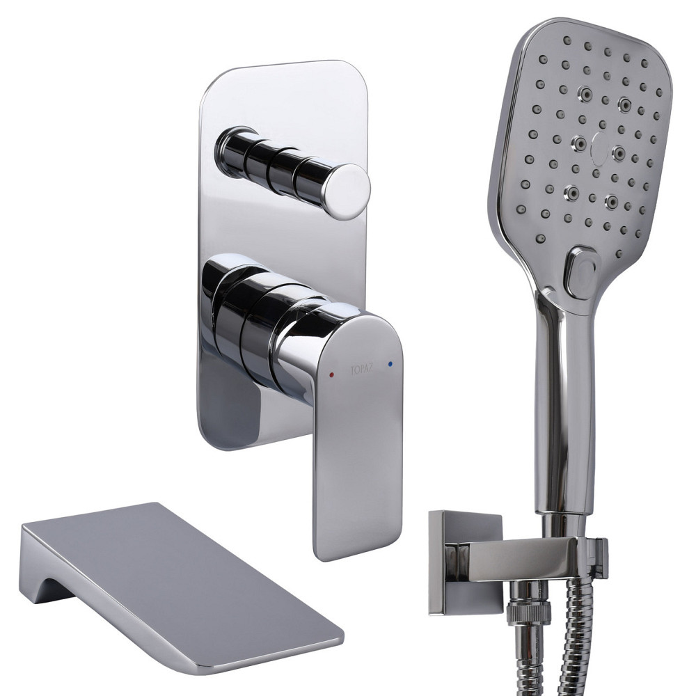 Змішувач для ванни вбудований TOPAZ SARDINIA TS 08222-H20 (000027744) Київ - фото 1