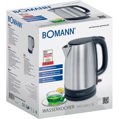 Електрочайник Bomann WKS 6043 CB (WKS6043CB) Вінниця - фото 3