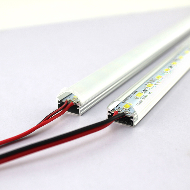 Світлодіодна стрічка на алюмінієвій основі 12V 50см 5730SMD 6000K Біла Харків - фото 4