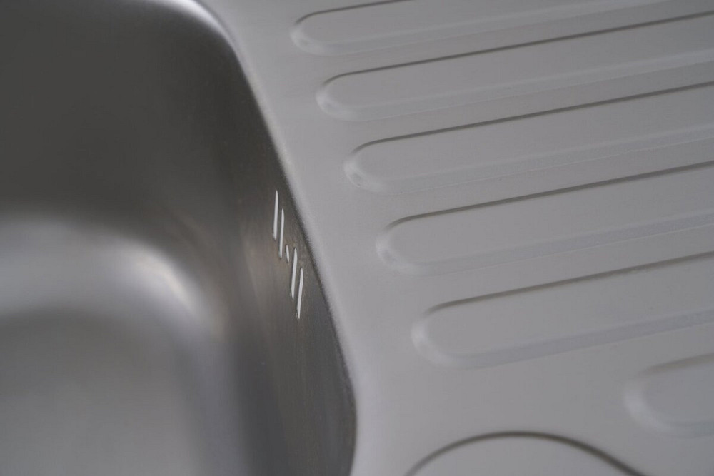 VALESO Кухонна мийка з нержавіючої сталі Valeso САТИН 6642 (0,8/180 мм) Киев - изображение 5