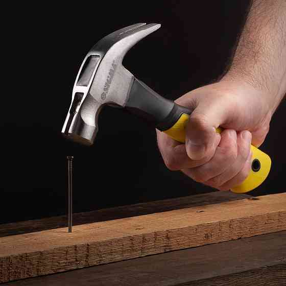 Sigma Молоток-гвоздодер 225г фиберглассовая рукоятка (магнит) SIGMA (4315021) Коломыя