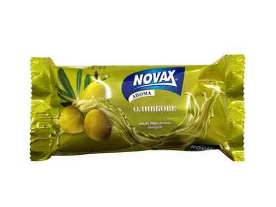 Мило туалетне Aroma Оливкове 140г ТМ Novax   Solmir Київ