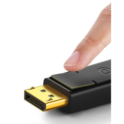 Кабель мультимедийный DisplayPort M to DisplayPort M 1.0m DP102 black Ugreen (10244) Винница - изображение 3