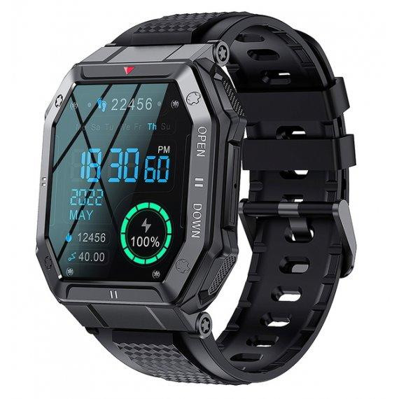 Розумний наручний смарт годинник Smart Everest (Black) Вінниця - фото 1