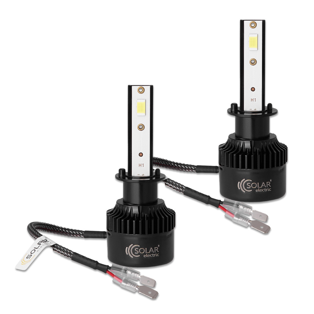 Автолампа Solar LED H1 12/24V 50W 5000Lm 6500K CSP3570 2шт Львов - изображение 4